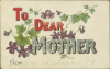 Image de couverture de Dear Mother Post Card